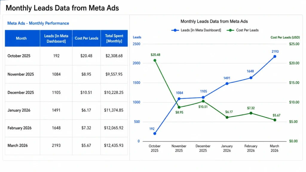 Google Ads Performance Analysis (Line Graph)