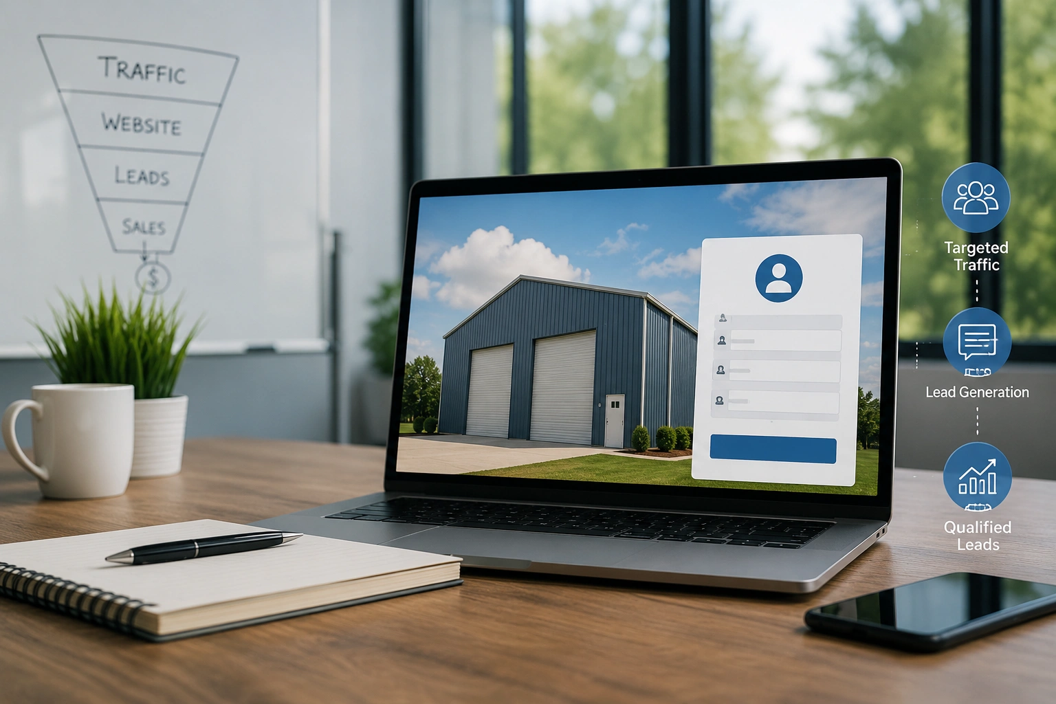 Why Most Metal Building Websites Fail to Generate Qualified Leads (And How to Fix It)